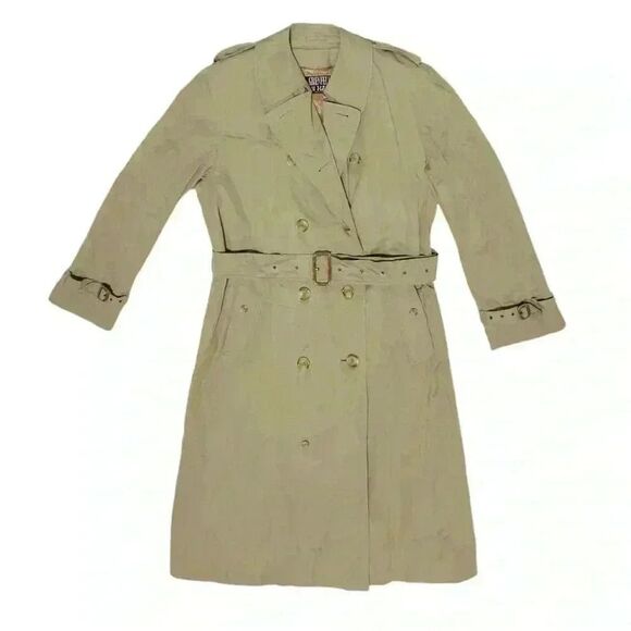Vintage Grenfell Major Trench Coat - 100% Cotton Lined - Made in England. Sz 42 - Picture 1 of 16